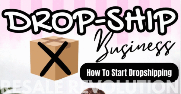 Dropshipping Business- How to Start Drop shipping- PLR Ebook | 20 pages | Resell Rights