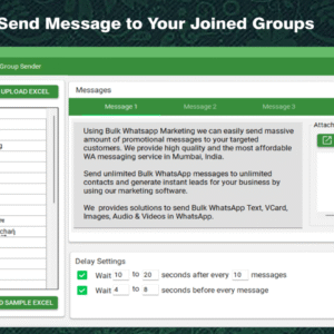 WaSender Bulk WhatsApp Sender