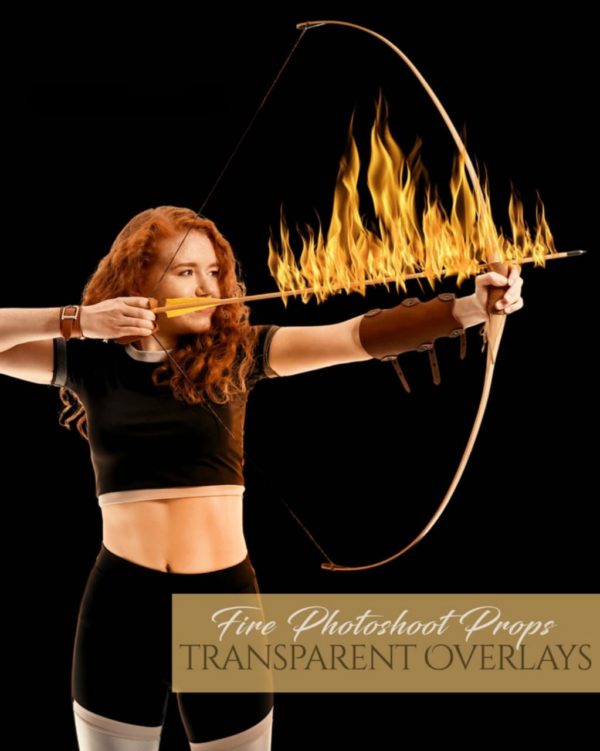 Digital Fire PNG Overlays, Transparent Fire Clipart... - Image 2
