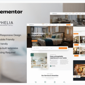 Ophelia - Hotel & Resort Elementor Template Kit download