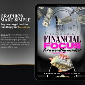 DIY eBook Cover Canva Templates | Financial Freedom & Money eBook Designs