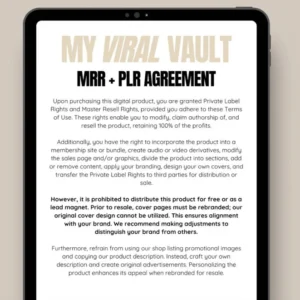 26 Faceless Digital Marketing Products | Done-For-You Business Vault