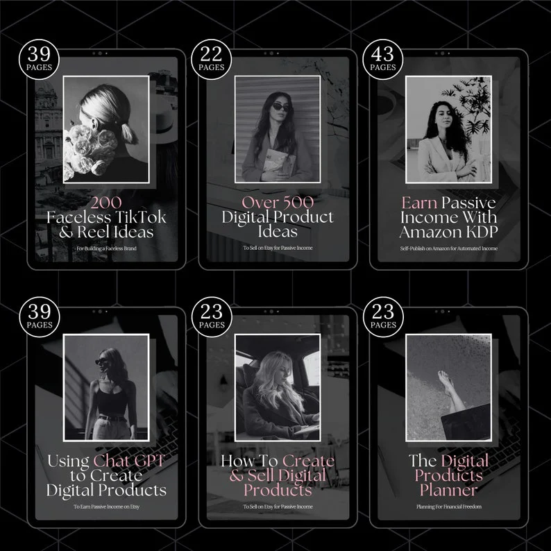 Passive Income eBook Bundle | Done-For-You Digital eBooks