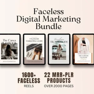 26 Faceless Digital Marketing Products | Done-For-You Business Vault