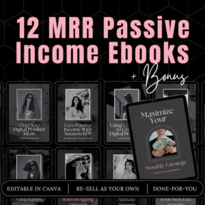 Passive Income eBook Bundle | Done-For-You Digital eBooks