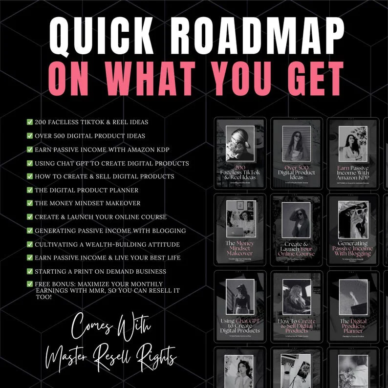 Passive Income eBook Bundle | Done-For-You Digital eBooks