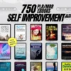 750 Self-Improvement PLR eBooks Bundle | Personal Development & Passive Income Digital Library | Resell Rights Included