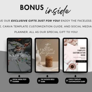 15000+ Pages Canva Template Bundle | 200 Planners, Journals & Trackers | Printable Templates for Productivity