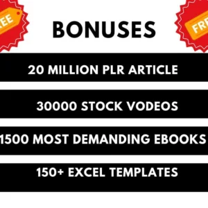 3 Million Ebooks Bundle: PLR Articles with Reseller Rights