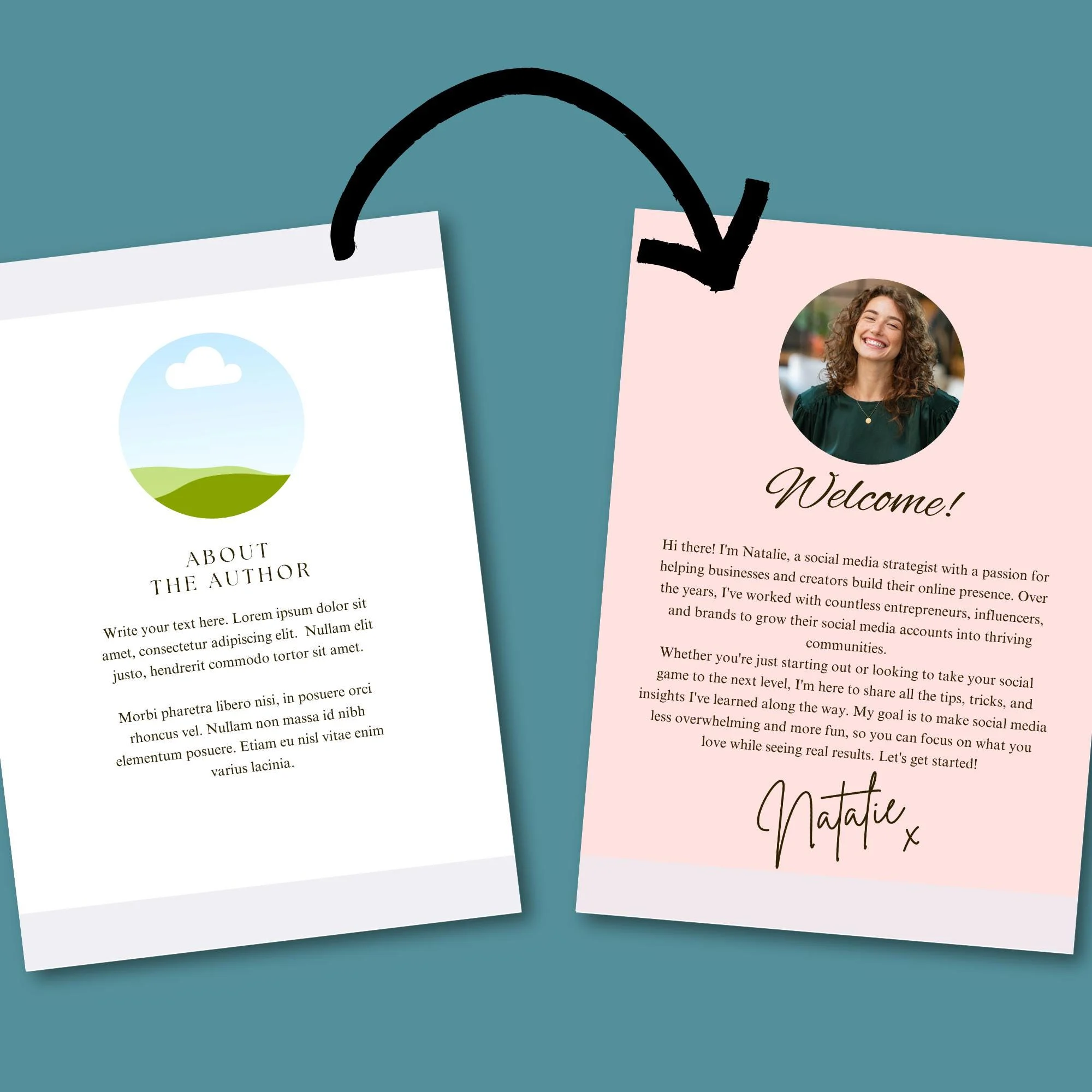 150-Page Canva eBook Template: A4 Course Workbook Digital Download