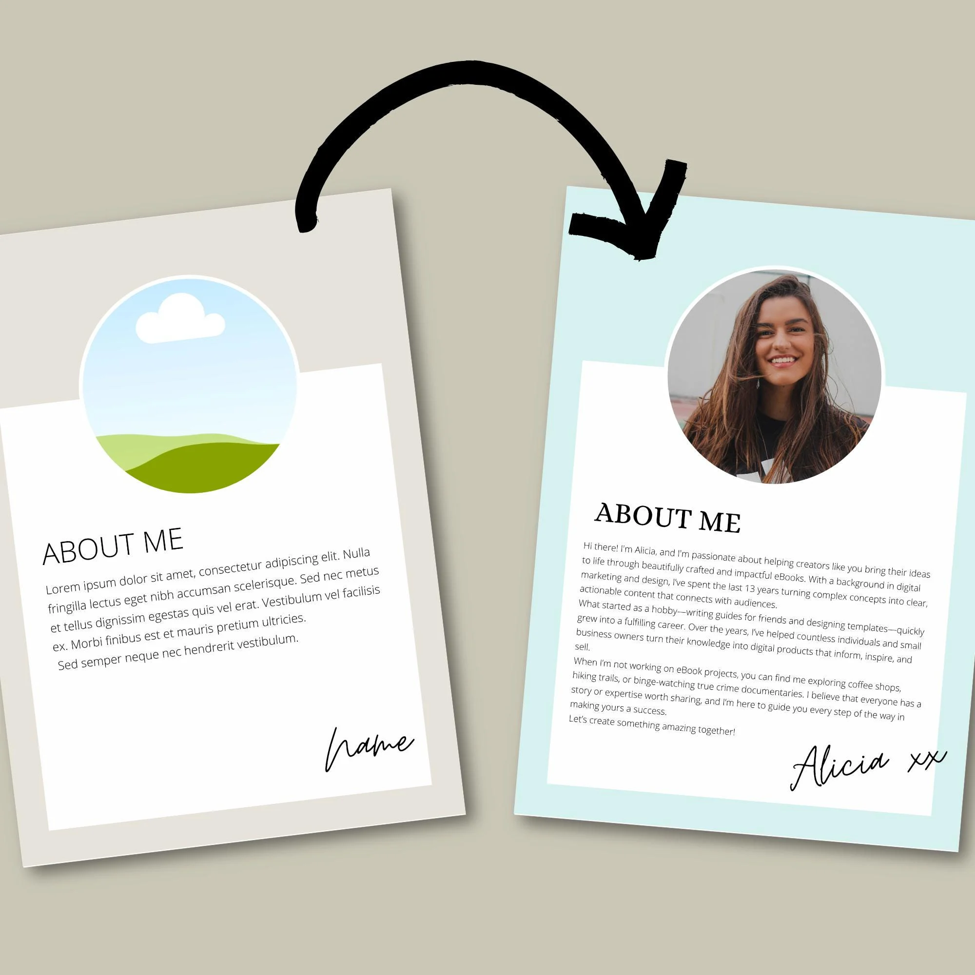 Canva eBook Template: 250-Page Course Workbook, Lead Magnet Template