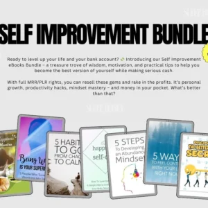 750 Self-Improvement PLR eBooks Bundle | Personal Development & Passive Income Digital Library | Resell Rights Included