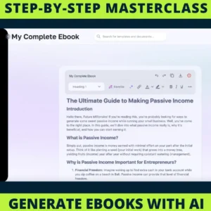 Create & Sell eBooks with AI | Full Masterclass + Step-by-Step Video Tutorials